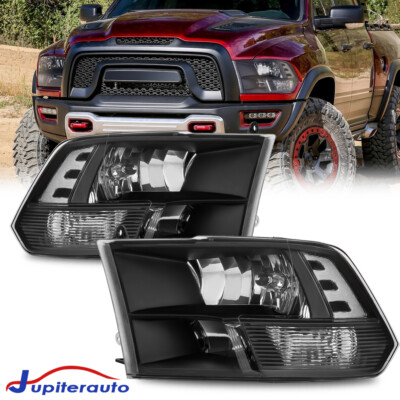 09-18 Ram 1500 2500 3500 Chrome Housing Amber Corner Headlight Head La Speed Daddy 1678307547 480x480