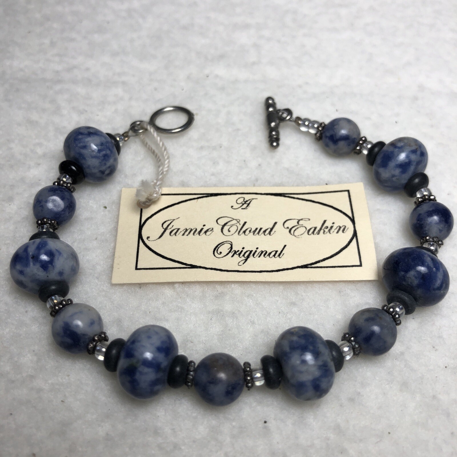 Jamie Cloud Eakin Original Bracelet Sodalite Lapi… - image 1