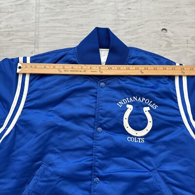 Vintage 90s NFL Starter Indianapolis Colts Satin Football Jacket