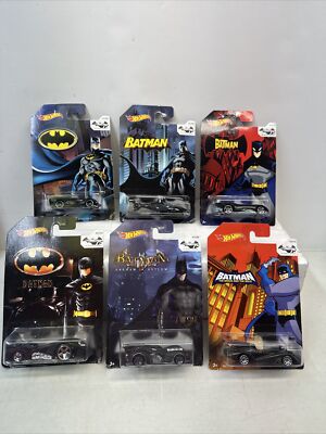 Hot Wheels Batman 75th Anniversary Walmart Exclusive Set 6/8