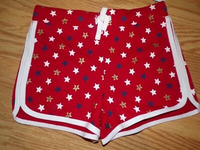 Little Girl's Size Medium Red/White and Blue Zelos Shorts - NEW