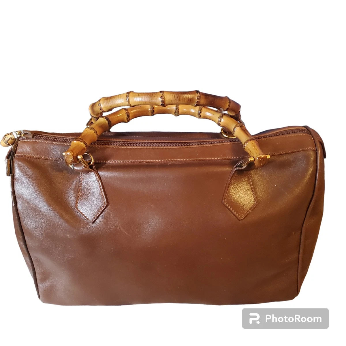 Gucci bamboo boston bag sales