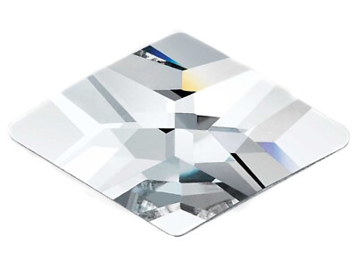 Crystal clear Preciosa Genuine Czech MC Rhombus Flatback Stones 6x4mm 24pcs P909