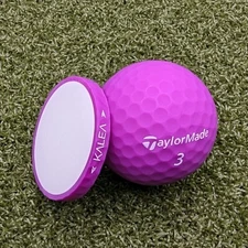 TaylorMade Kalea Golf Ball Marker Cross Section Poker Chip Tp5 Tp5x Speedsoft