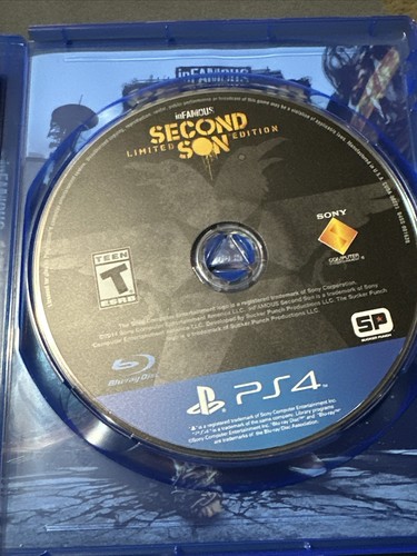 inFAMOUS Second Son -- Limited Edition (Sony PlayStation 4, PS4, 2014) - Picture 4 of 6