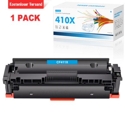 Cyan Toner Kompatibel für HP 410X M452DN M452DW M452NW MFP M377DW M477FDN