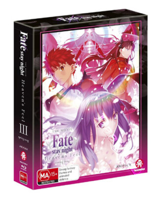 Fate/Stay Night (Heaven's Feel) III. Spring Song NEW Blu-Ray Disc Tomonori Sud�