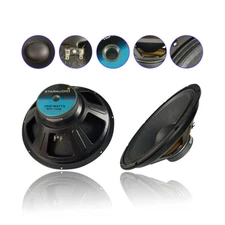 Dual 15" PA Speaker Raw Woofer Audio DJ 2500W Subwoofers Replacement Bass Driver