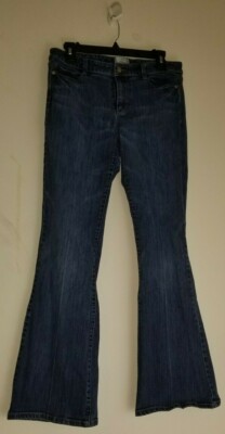 White House Black Market Blanc Bootcut Women's Jeans Size 10