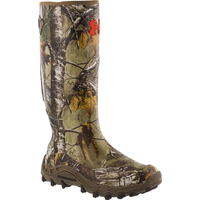 under armour camo rubber boots