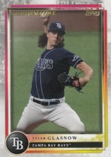 TYLER GLASNOW TOPPS AARON JUDGE X CALIFORNIA LOVE BASE RAYS #56 2022 22