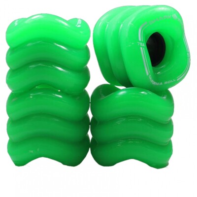 Shark Wheels California Roll Cruiser Rollen 60mm/78A (4er Set) grün