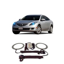 Bright Blue Angel Eye Headlight Halo Kit For Mazda 6 11-13 Bright Blue Angel Eye Headlight Halo Kit For Mazda 6 11-13