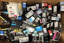 Lot 100 - Mixed Empty Virgin Ink Cartridges for Staples Rewards CLEAN FREE SHIP