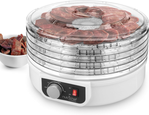 Food Dehydrator Machine - Dehydrate Beef Jerky, Meats, Mushrooms, Fruits & - For - Picture 1 of 5