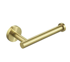 KES Bathroom Toilet Paper Holder Brushed Brass Wall Mount Toilet Roll Holder SUS
