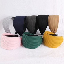 Women Ladies Wide Headband Lace Mesh Hairband Hair Band Accessories Head Wrap US