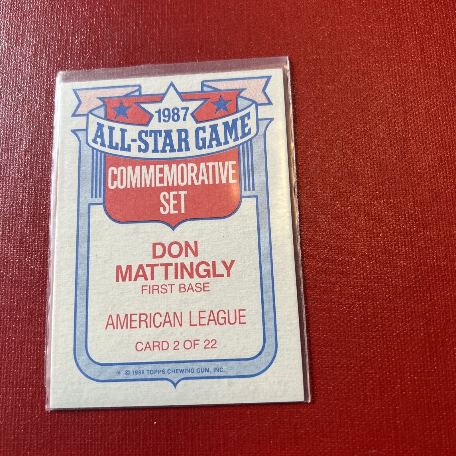 1988-89 DON MATTINGLY STAR PLATINUM EDITION MINOR STATS #42 PSA 9 POP 2  (676)