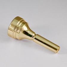 Denis Wick 24K Gold Alto/Tenor Horn Mouthpiece, 5 NEW 