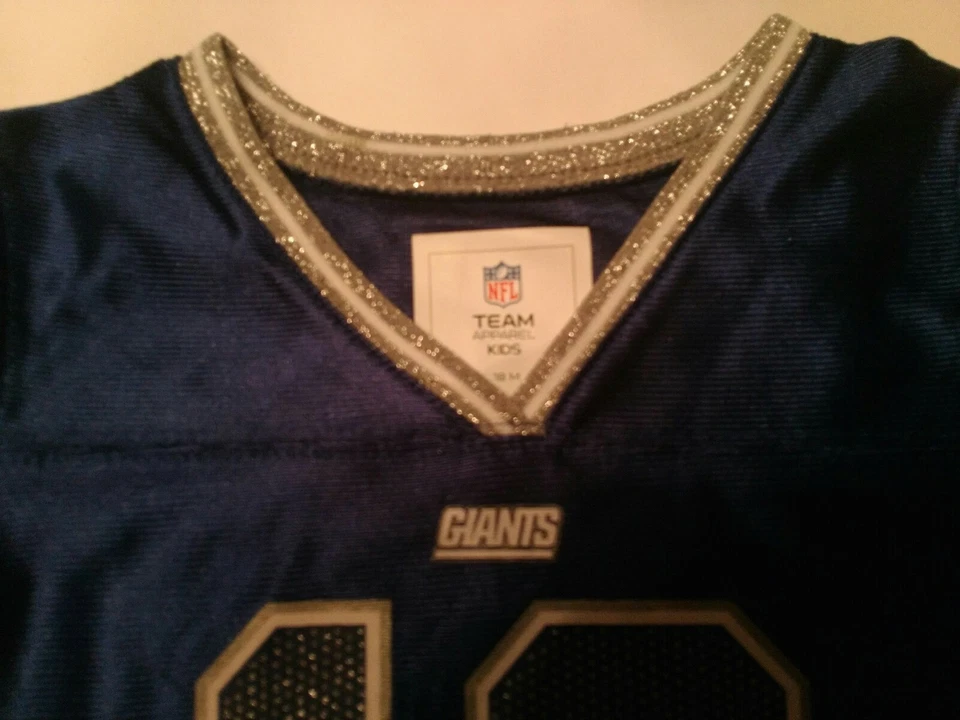 Футболка для девочек NFL синяя New York Giants Odell Beckham Jr No13 размер 18 месяцев - Изображение 2 из 3