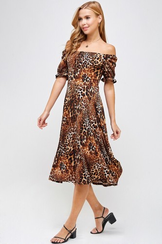 Joyous Animal Print Dress - Picture 8 of 12