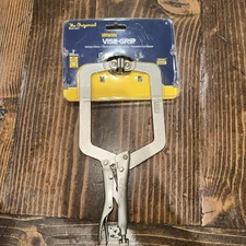 Vise-Grip 9SP 9" Long Capacity Locking C-Clamp with Swivel Pads New