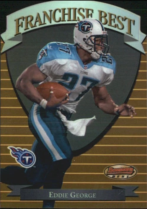 Eddie George trading card