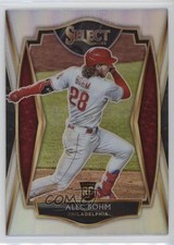 2021 Panini Select Premier Holo Prizm Alec Bohm #103 17wc