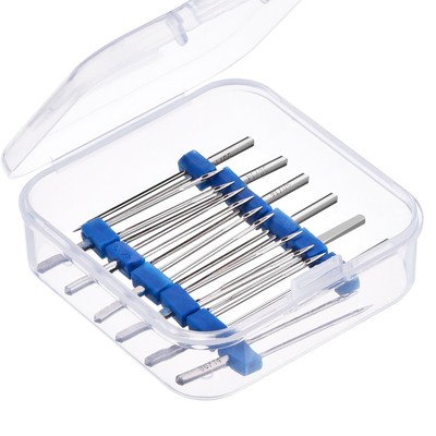Shappy Twin Needles, Double Twin Needles with Plastic Box for Household Sewing