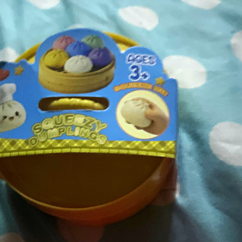 Squeezy Dumplings Sensory Squishy Squeezable Stress Reliever Toy Ages 3+
