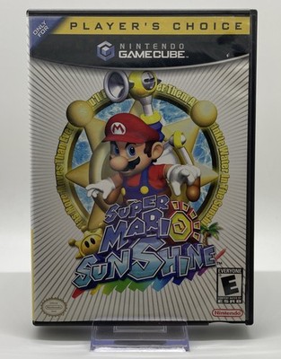 Super Mario Sunshine (Nintendo GameCube, 2002) Complete With Manual & Insert