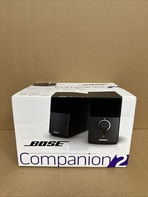 Bose Companion 2 2.0 Channel Portable Speaker System for sale
