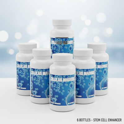 6 CELULAS MADRES PILLS STEM CELL ENHANCER REGENERADOR DIGESTIVE MAXREGEN REGENEX