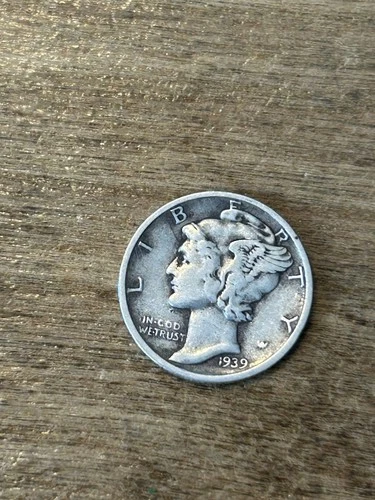 1939S Mercury Dime VG+