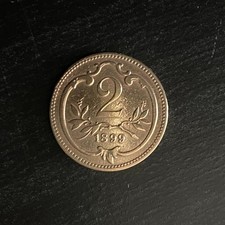 Austria - 2 heller - 1899 coin