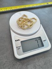 5mm Königskette Kette Halskette aus 585 Gold Gelbgold, 65cm, Herren 77gr.