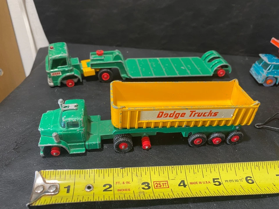 matchbox vintage lesney king size trucks Farnborough Measham Dodge Ford Trucks - Image 2 of 4