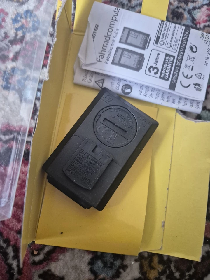 NEU in OVP: Fahrradcomputer Tacho, kabellos, mit Solar+Batterie, 20 Funktionen - Bild 2 von 4