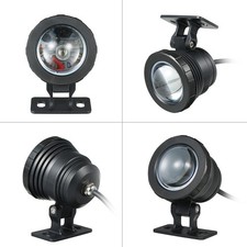 AC85-265V 10W RGB LED Underwater Light Submersible Lamp With Remote NEBE