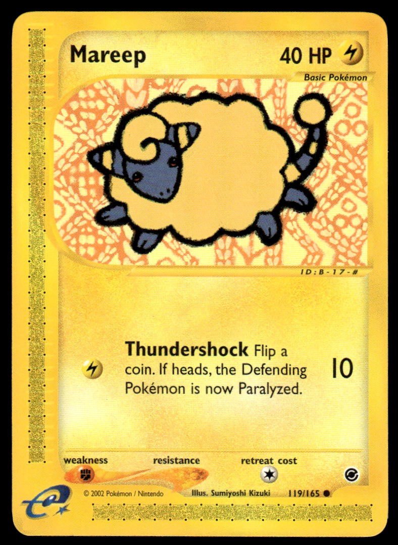 Pokemon TCG Expedition Base Set #119/165 Mareep NM