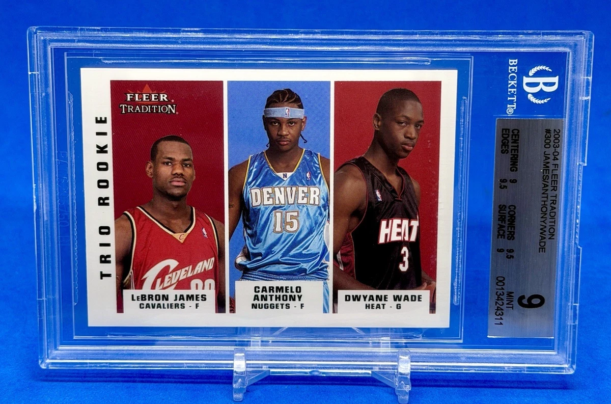 Fleer Carmelo Anthony Basketball Rookie Sports Trading Cards
