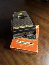 Vintage Sawyer’s Slide Viewer Bi-Lens 35 MM Built In Light With Box 