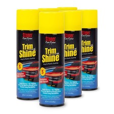 Stoner Car Care Trim Shine Protectant Pack Of 6 Aerosol 12Oz Restore Plastic ...