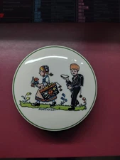 Hansi D'Alsace Villeroy & Boch VITRO Porcelaine Luxembourg Trinket Dish