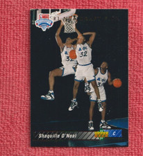 1992-93 UPPER DECK NBA DRAFT PICK #1 SHAQUILLE O'NEAL RC