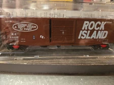 Kadee Cars 6329 Rock Island #35030 50' PS-1 Cushion Underframe Box Car NIB HO