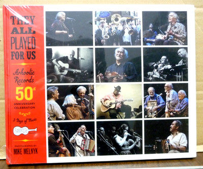 They All Played For Us: Arhoolie Records 50th Anniversary Celebration 4-CD NEW