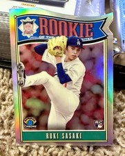 2025 Bowman - Rookie of the Year Favorites Roki Sasaki #ROY-10 (RC)