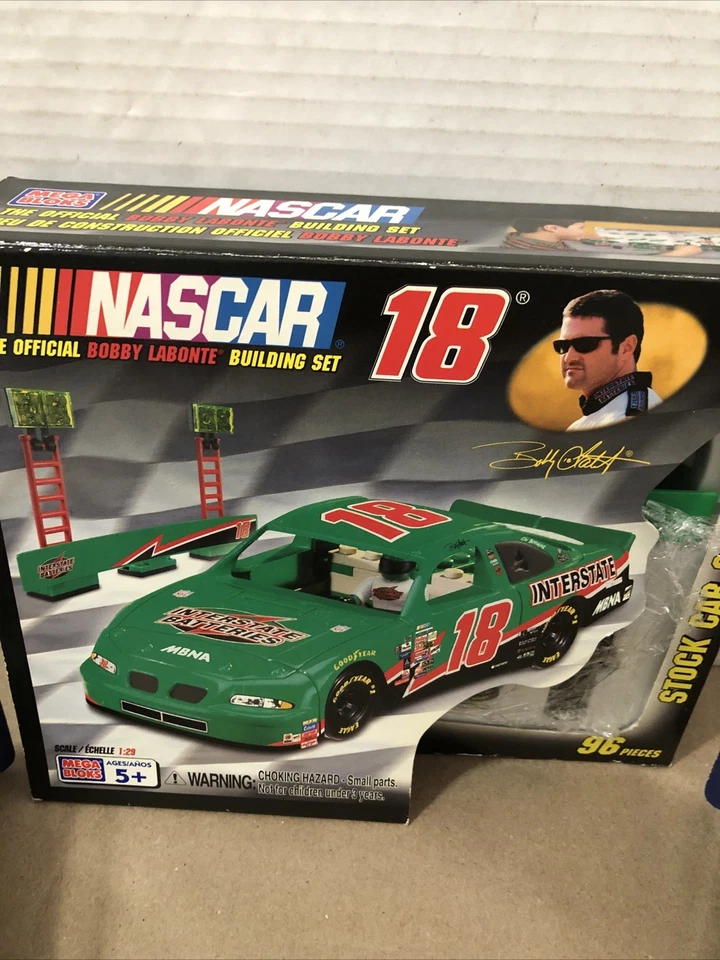 Bobby Labonte #18 Collection Diecast Nascars & Ornaments Vintage Set Of 7 - Image 3 of 4