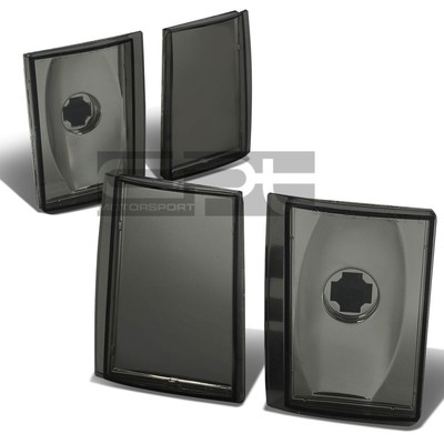 Smoke Tint Corner Clear Reflector Lights - 4-Piece Set For 88-93 Chevy C10 1500/2500 Trucks